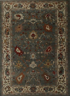 Sultanabad-Teppiche aus Afghanistan - Wolle in Grau mit Muster - 96216