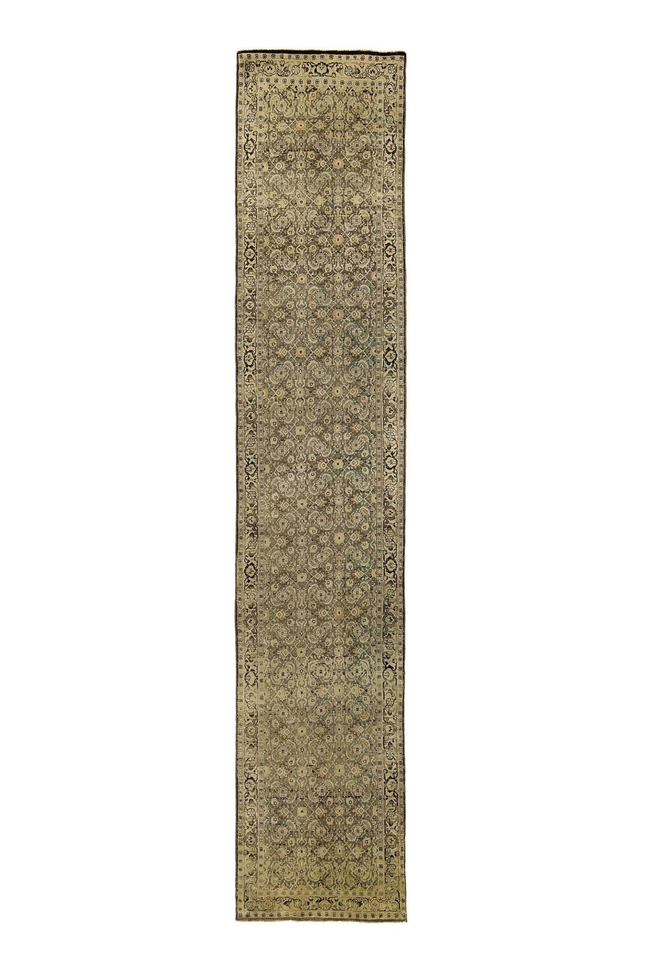 Alfombra Persa Tabriz - Lana Diseño Marrón - 96688