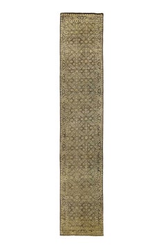 Alfombra Persa Tabriz - Lana Diseño Marrón - 96688
