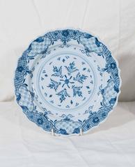 Antique Blue and White Delft Dishes