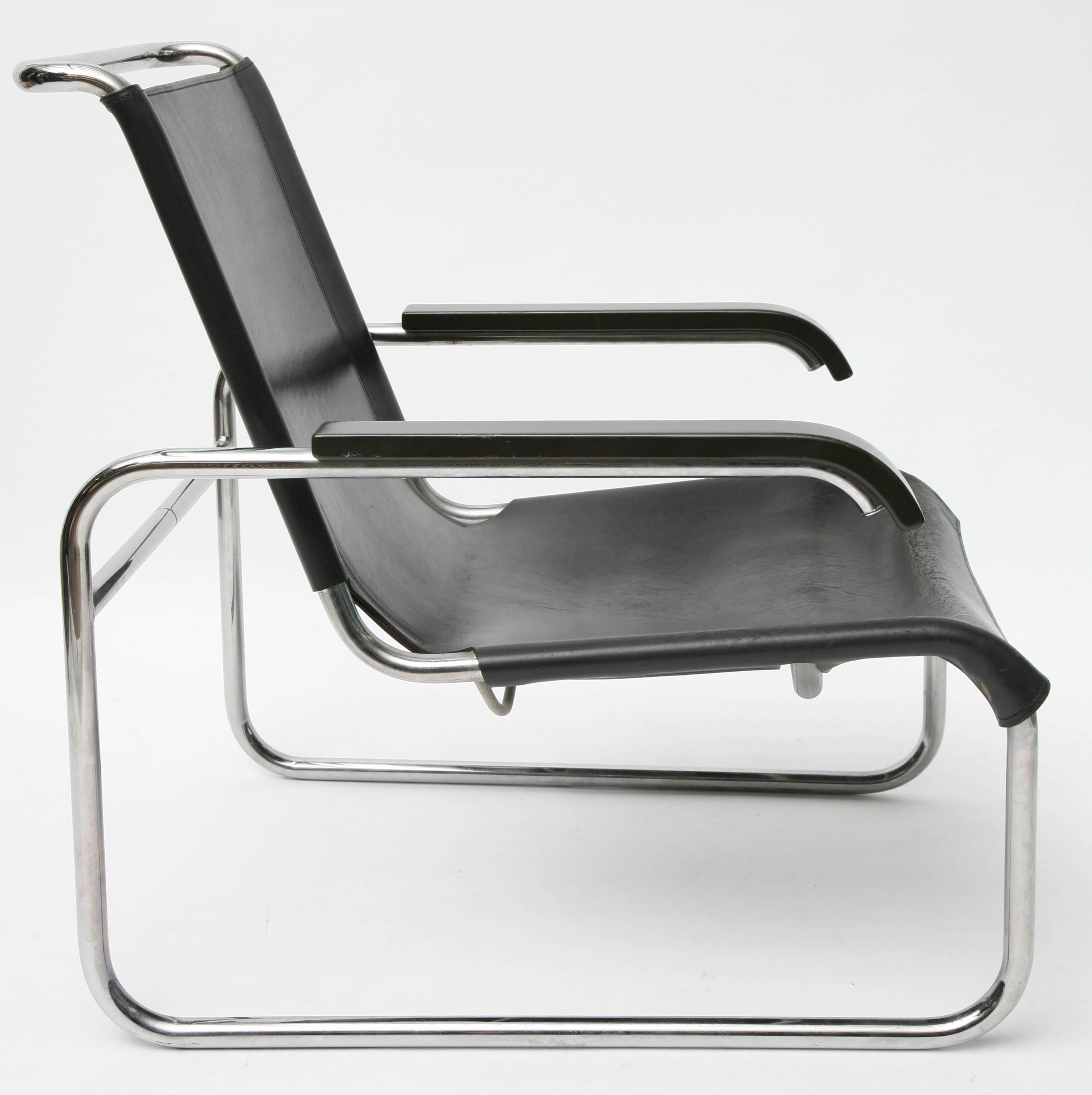 Mid-20th Century Marcel Breuer B-35 Lounge Chairs