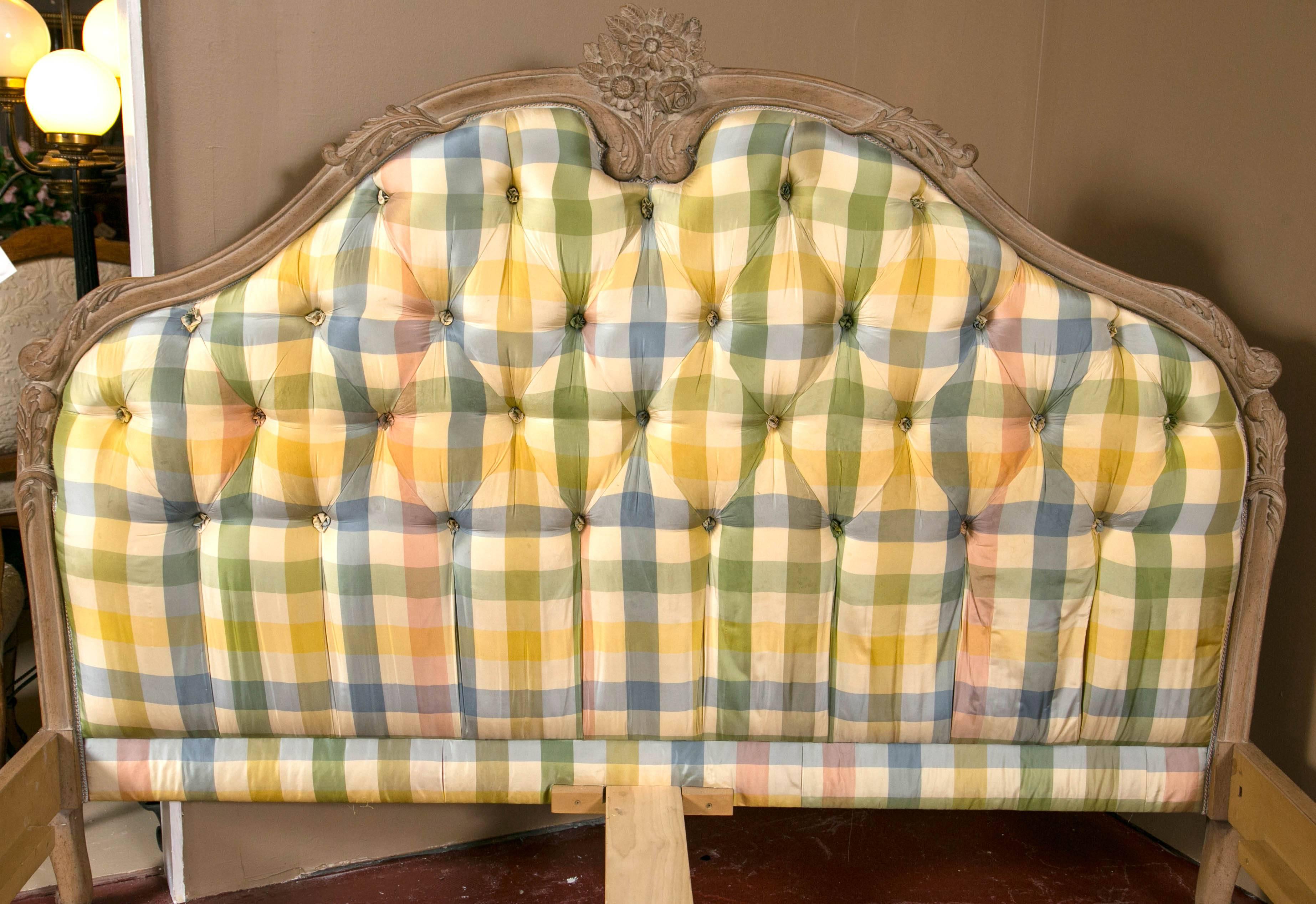 King-Sized Louis XV Style Country French Bed 1