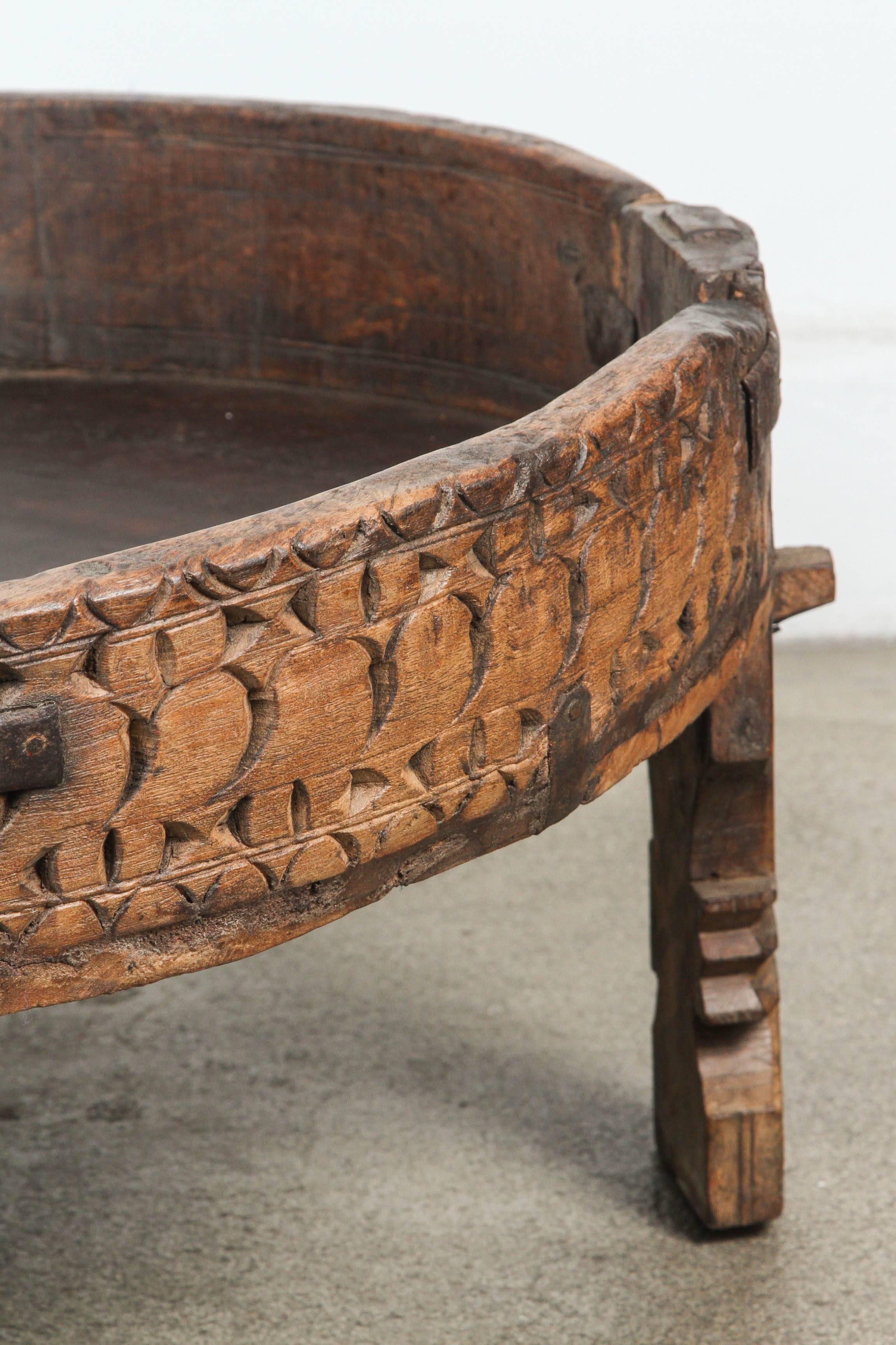 moroccan wood table