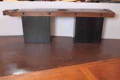 Contemporary Wine Press as Console, circa 1900