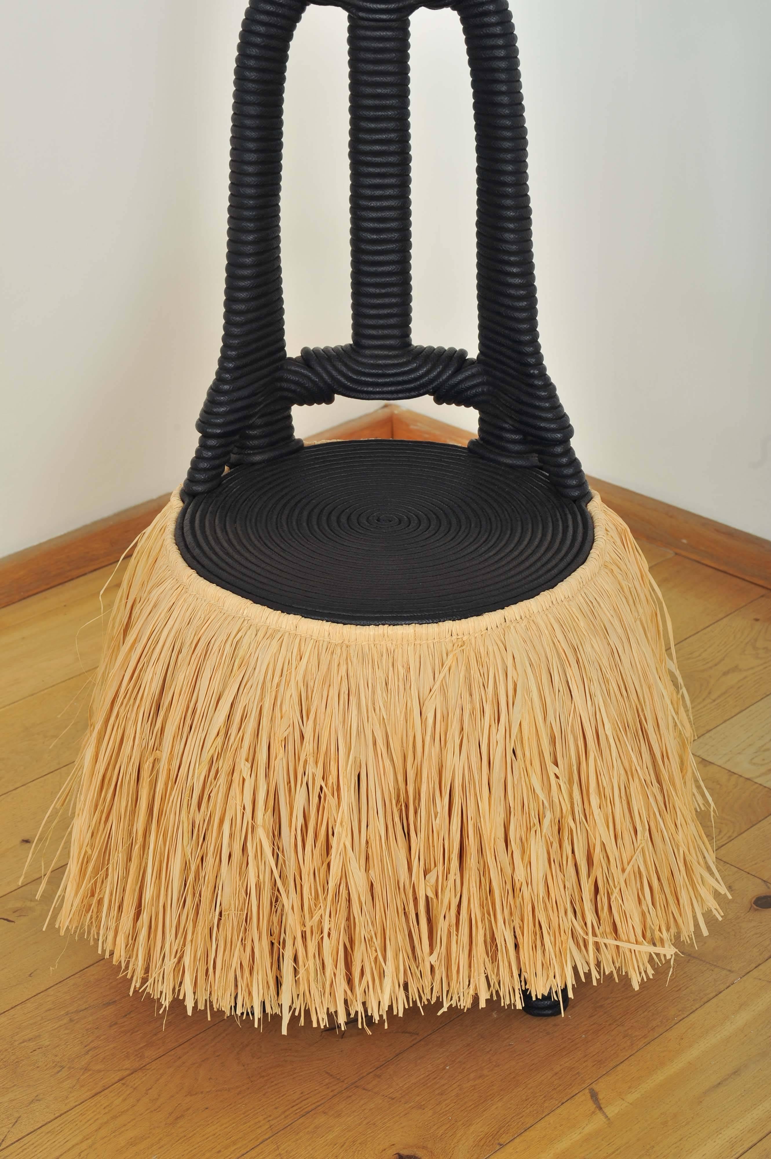 Contemporary 'Moisart' Chair by Christian Astuguevieille