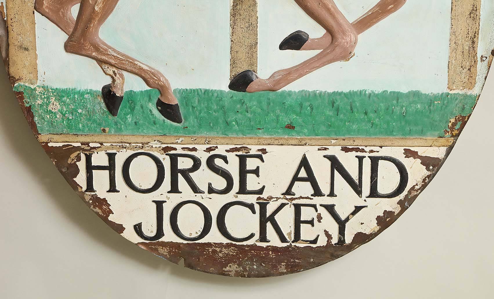 Edwardian Painted Copper Pub Sign 