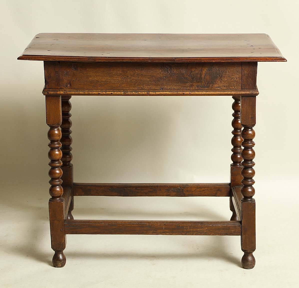 James II Oak Side Table 4