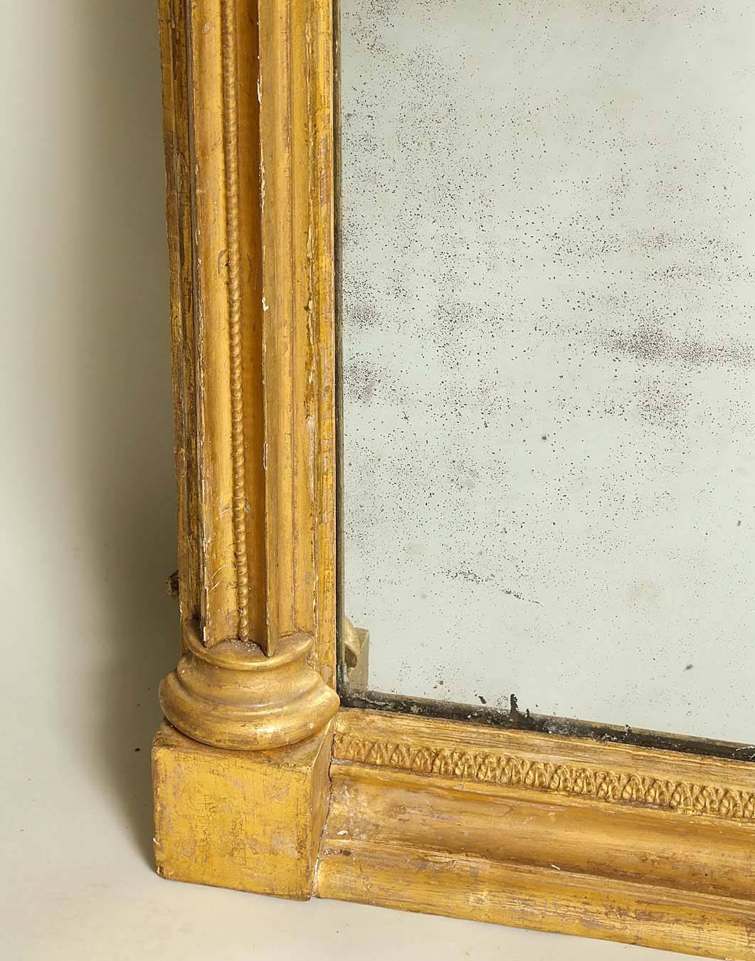 Massive Federal Giltwood Pier Mirror 1