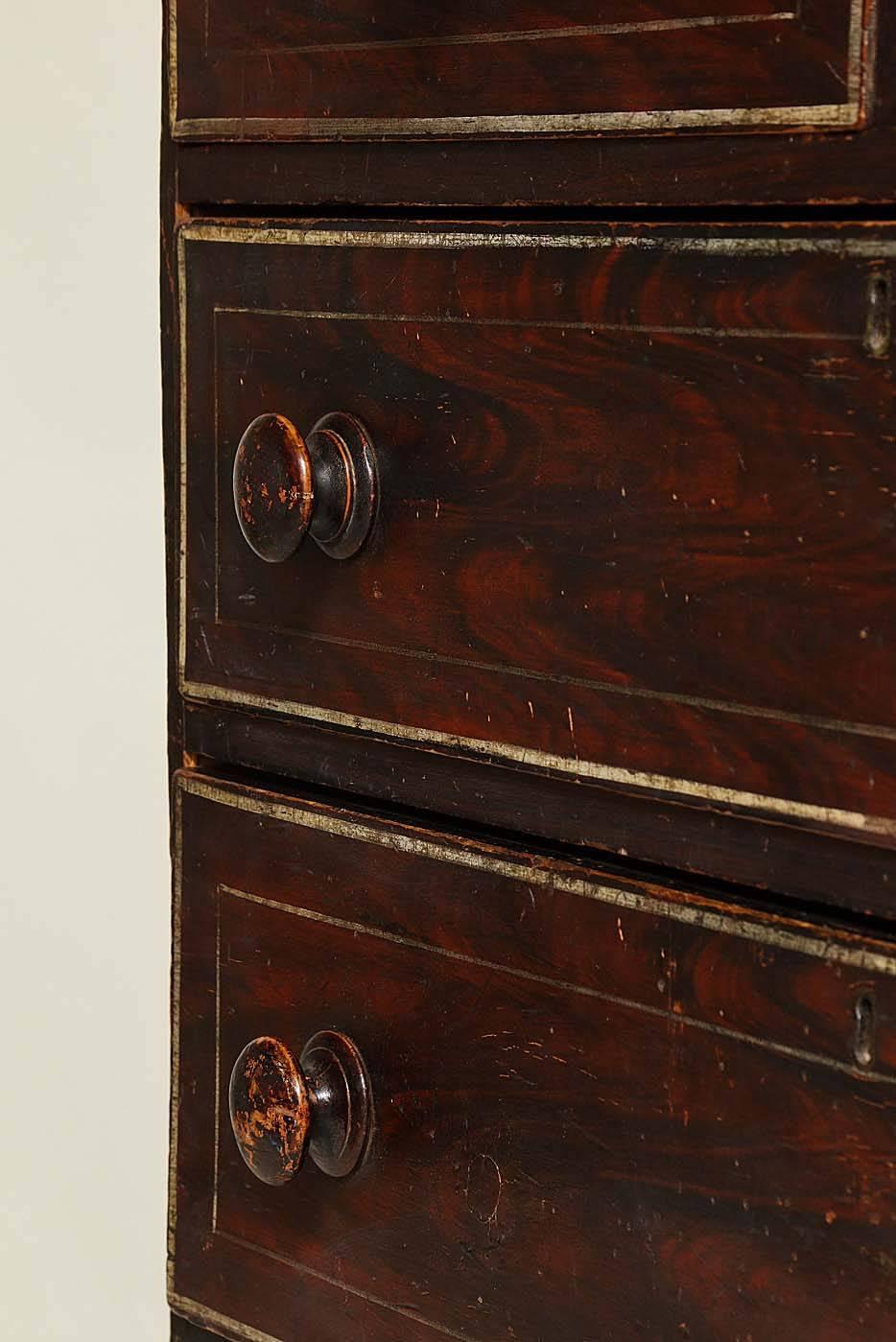 19th Century English Painted Chest of Drawers 5