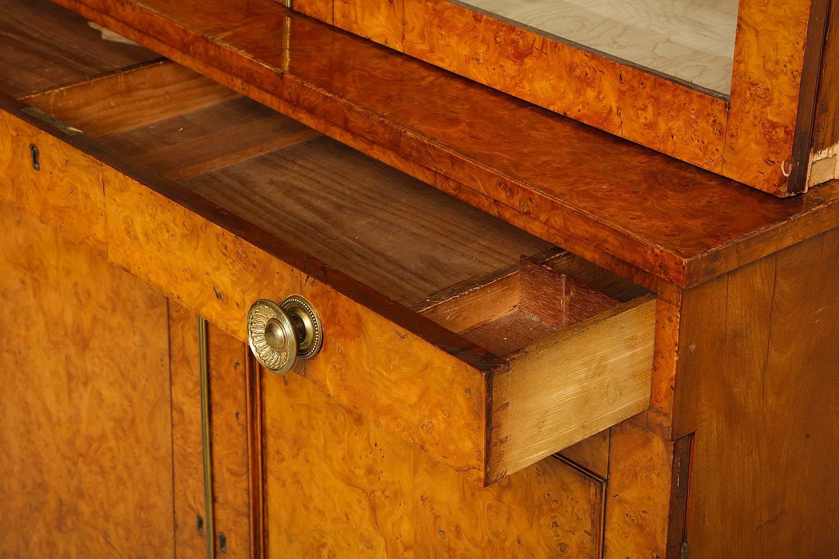 Early 19th Century Burr Oak Cabinet 2