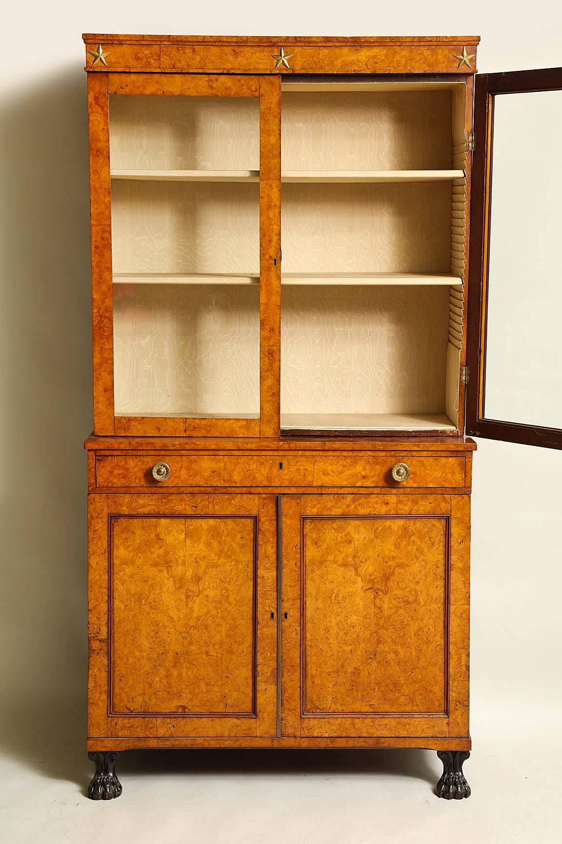 Early 19th Century Burr Oak Cabinet 3