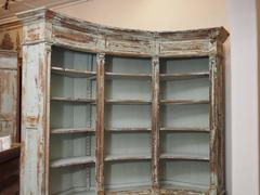 19th Century Directoire Style Curved Bibliotheque