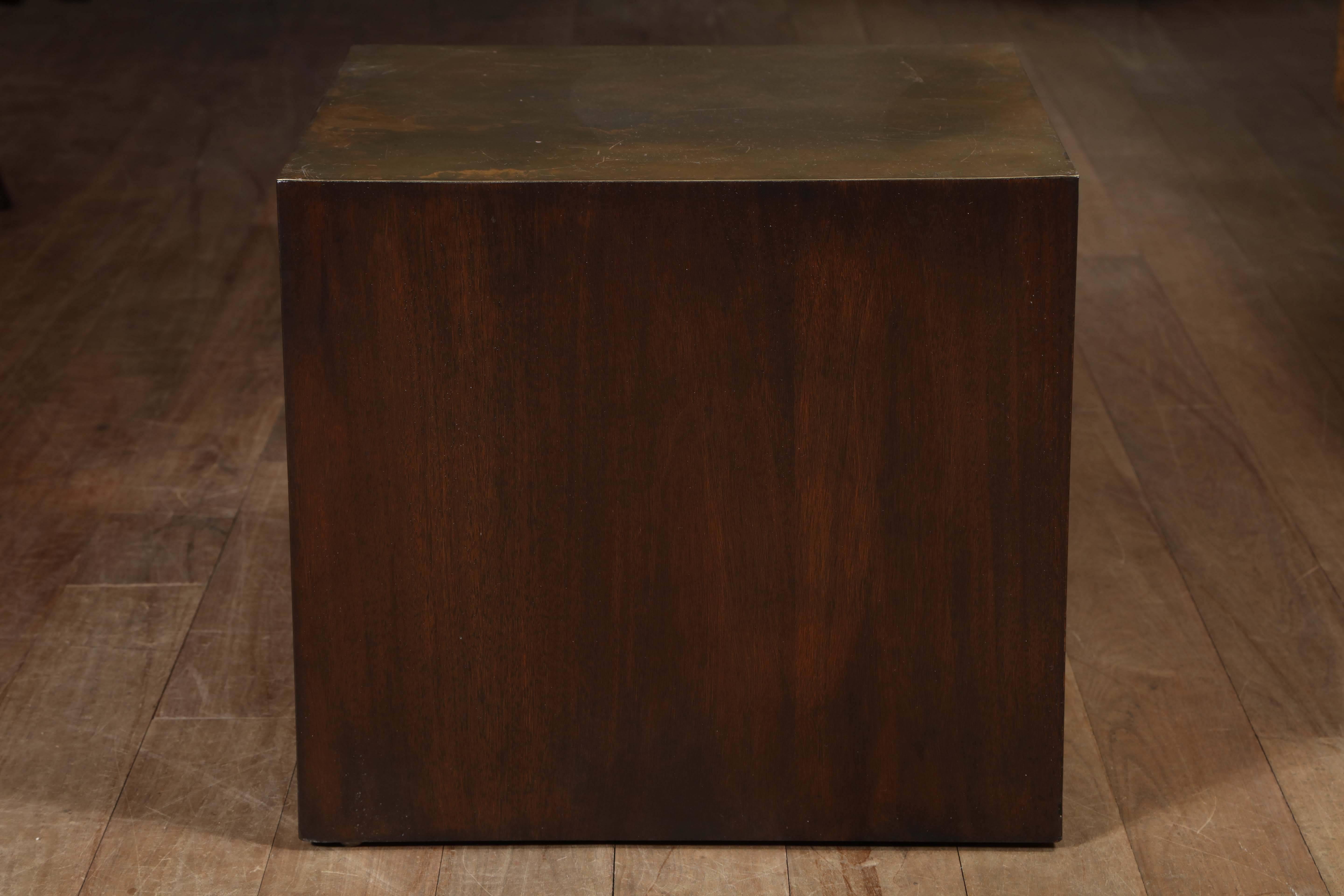 Mid-20th Century Cube Side Table For Sale