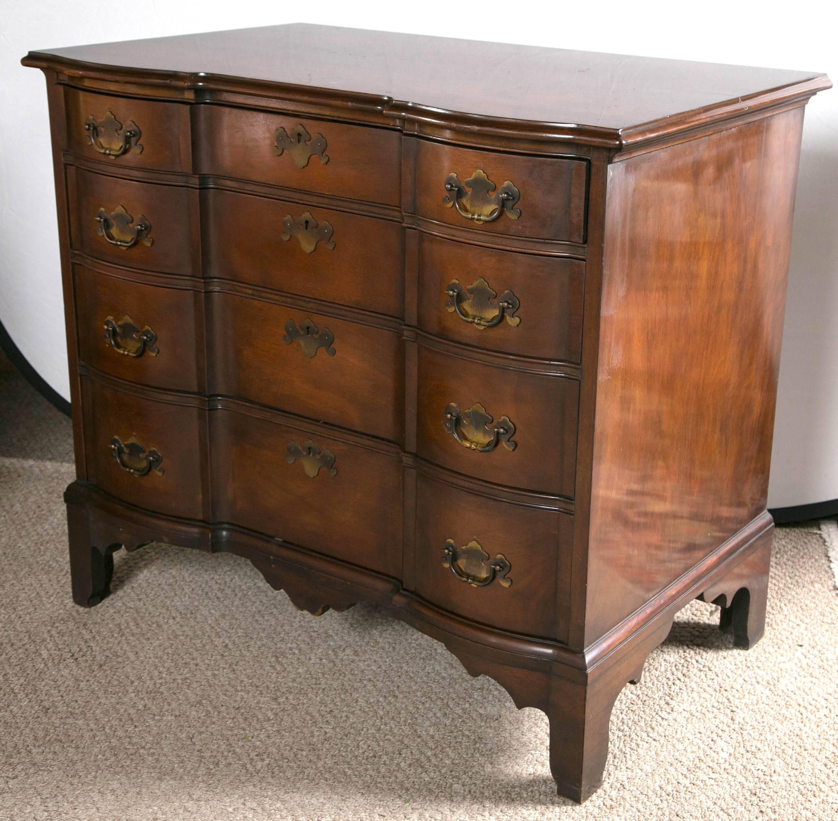 Pair of Georgian Style Bachelor Chests Commodes 3