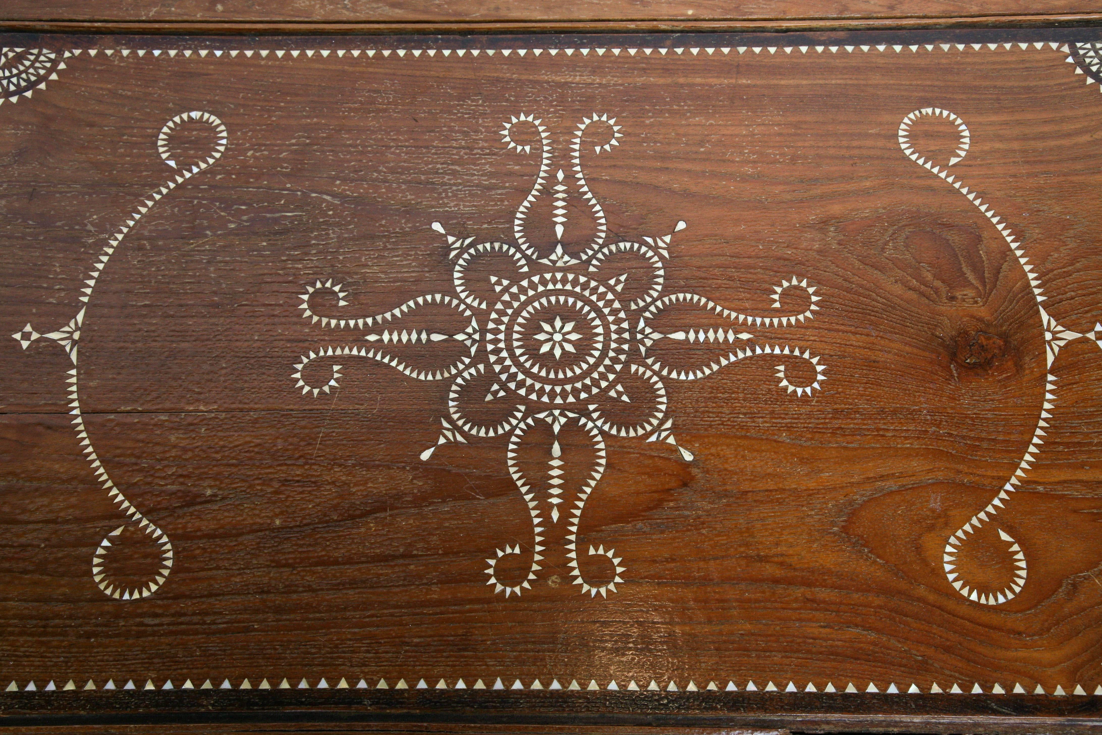 Hardwood Superbly Inlaid Moroccan Coffee Table
