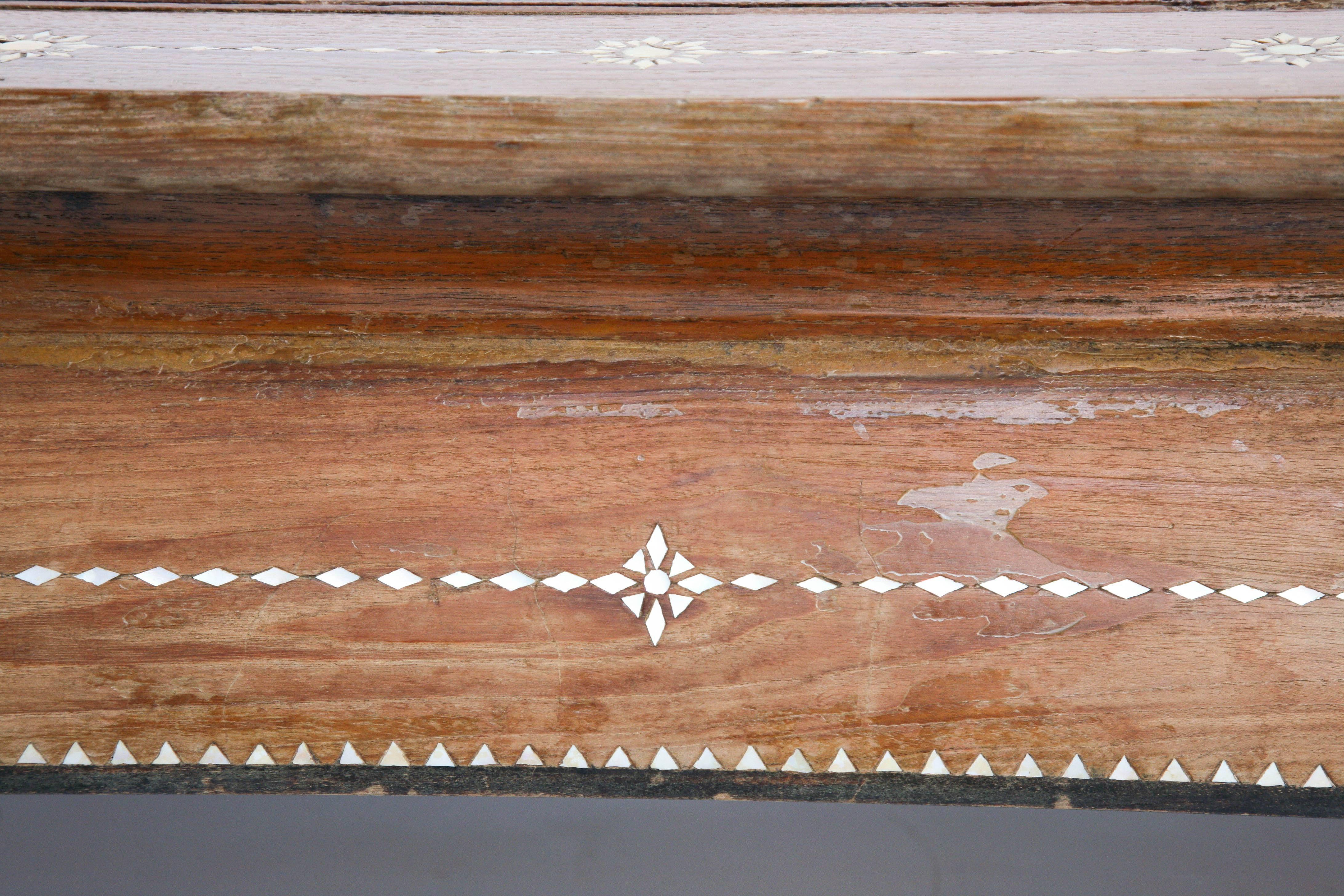 Superbly Inlaid Moroccan Coffee Table 1