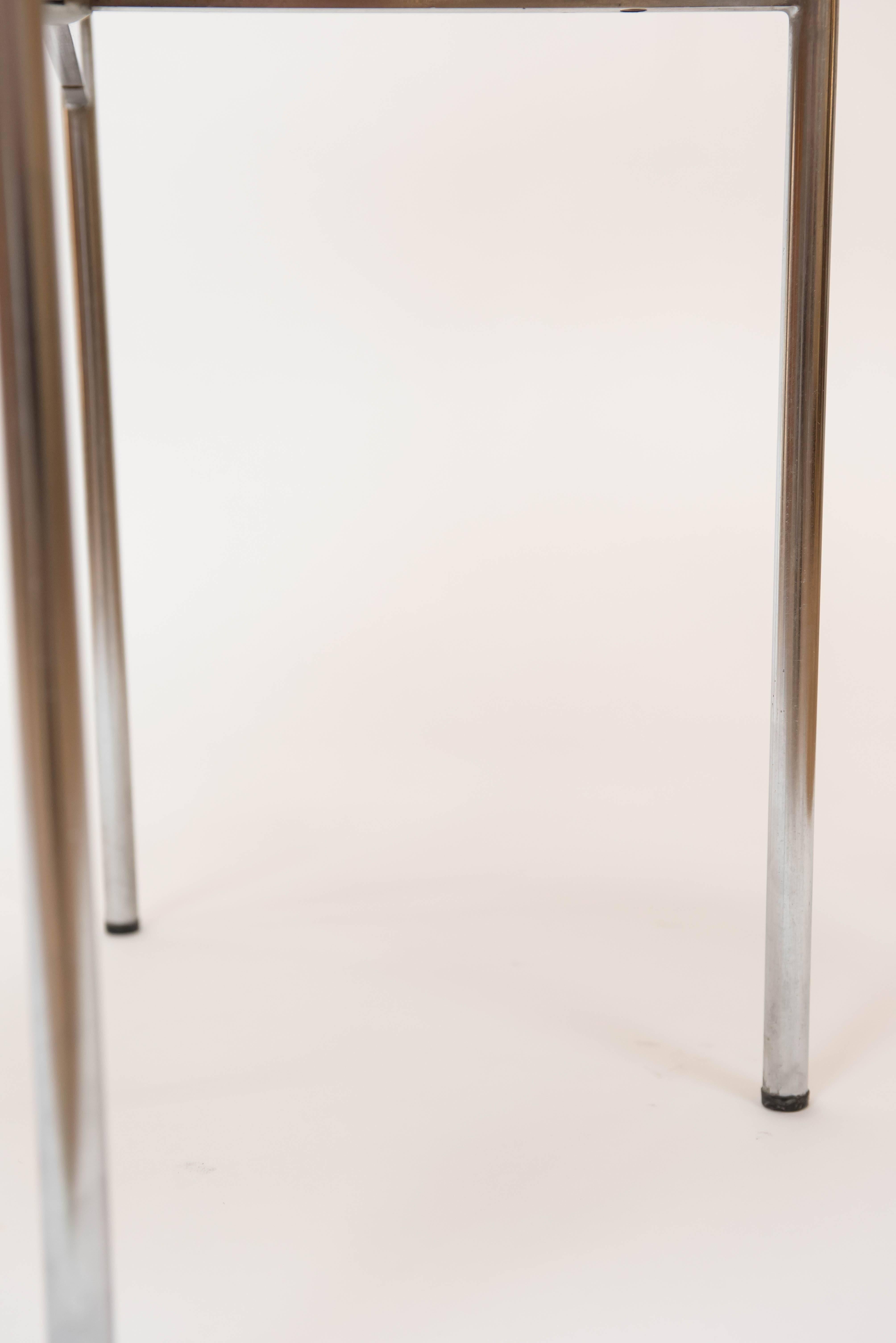 Brushed Fritz Hansen Model 3200 Elbow Chair, Denmark, circa 1963
