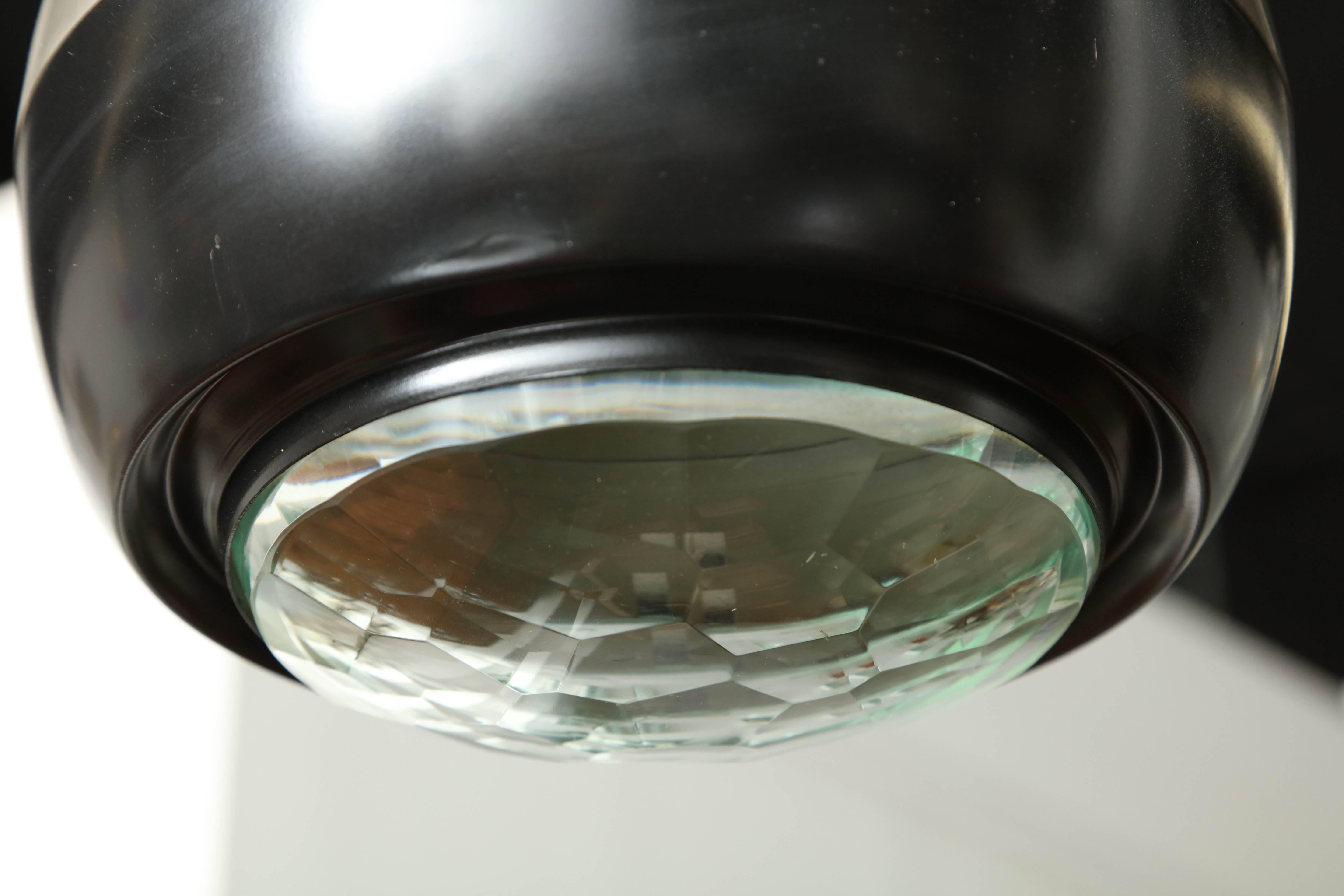 Mid-20th Century Stilnovo pendent light made in Italy 1960 For Sale