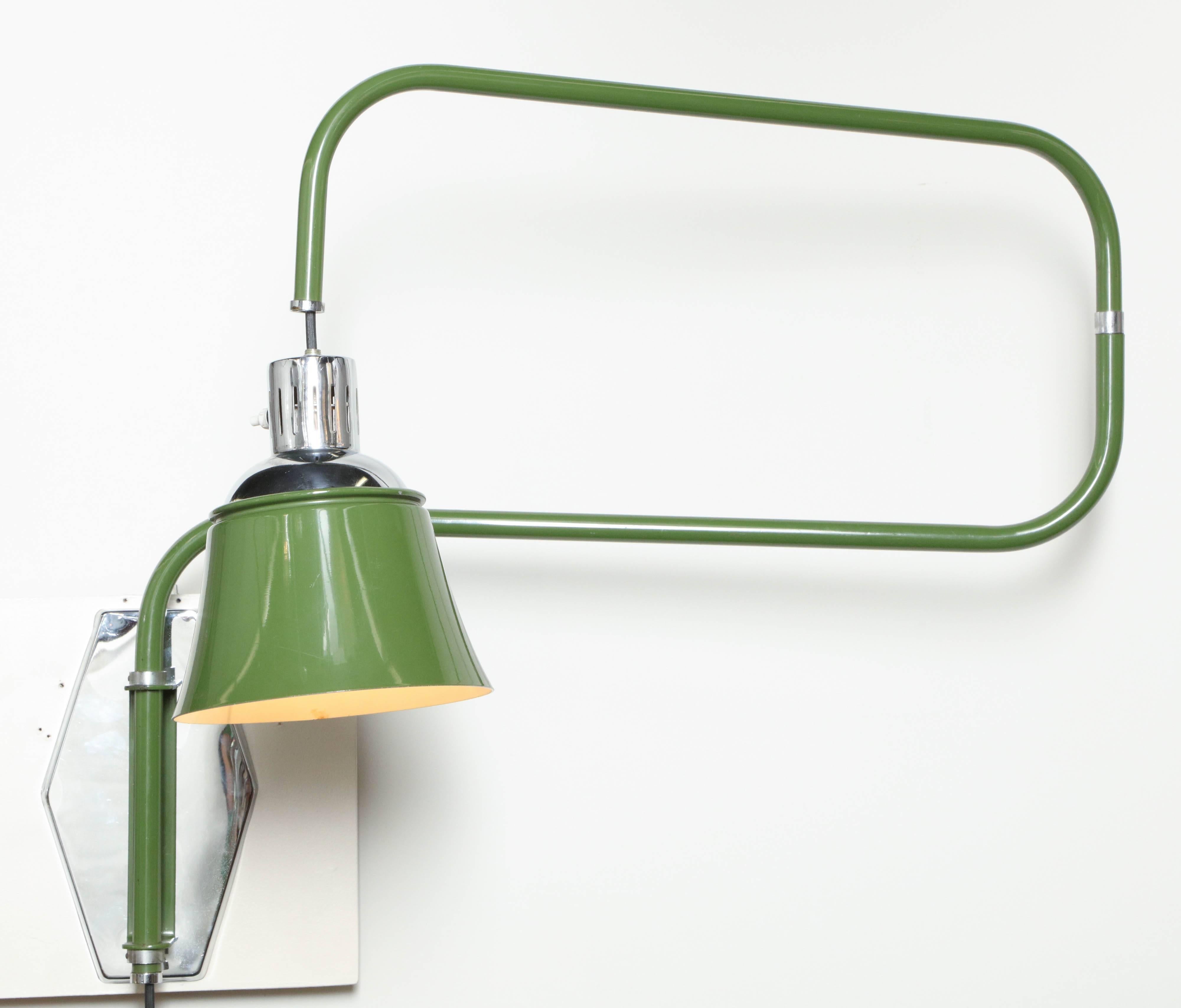 Bormann Wall Light Made by the Bauhaus in Germany 1930 For Sale 2