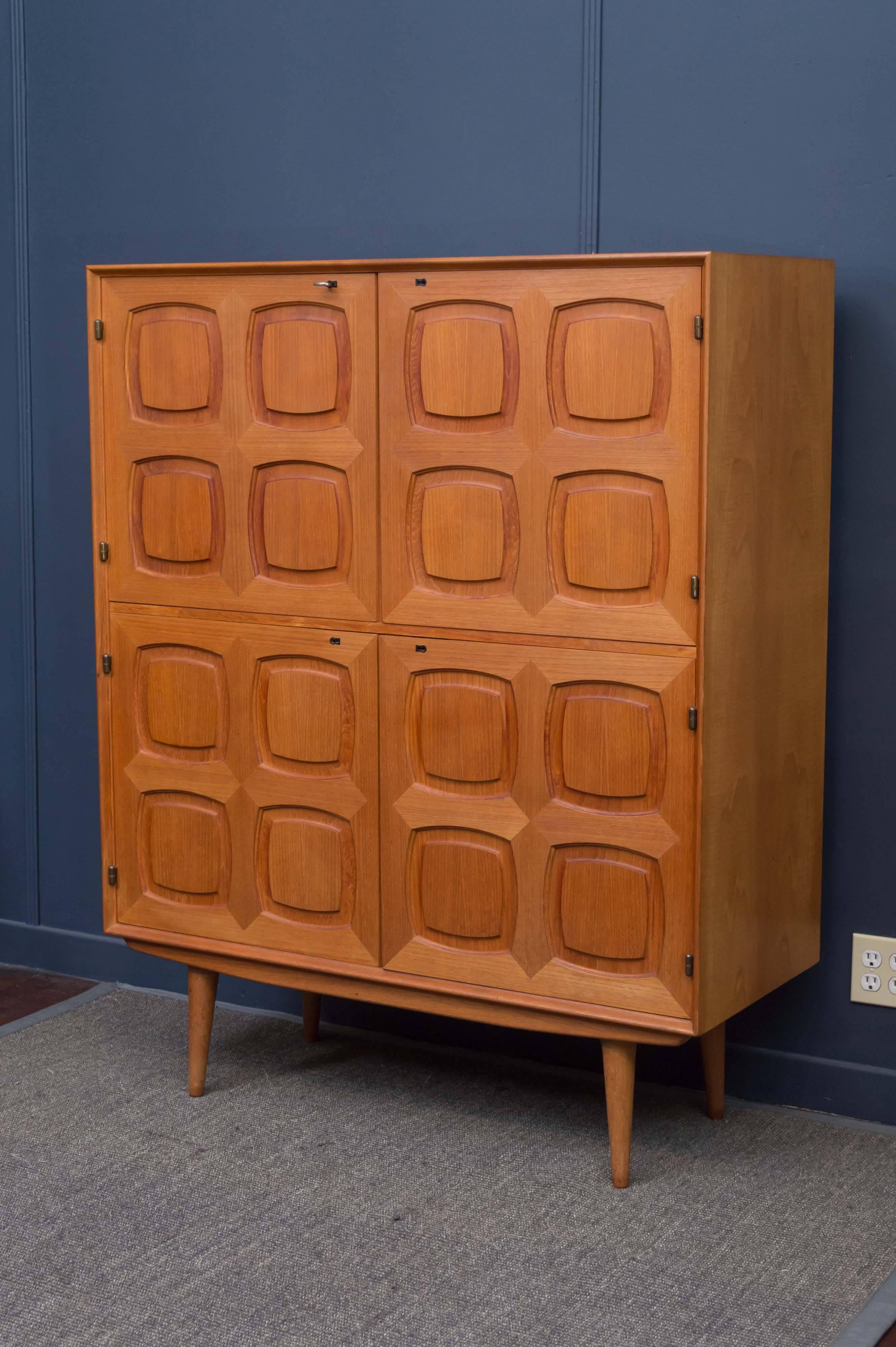 Scandinavian Modern Cabinet by Rastad and Relling In Good Condition In San Francisco, CA