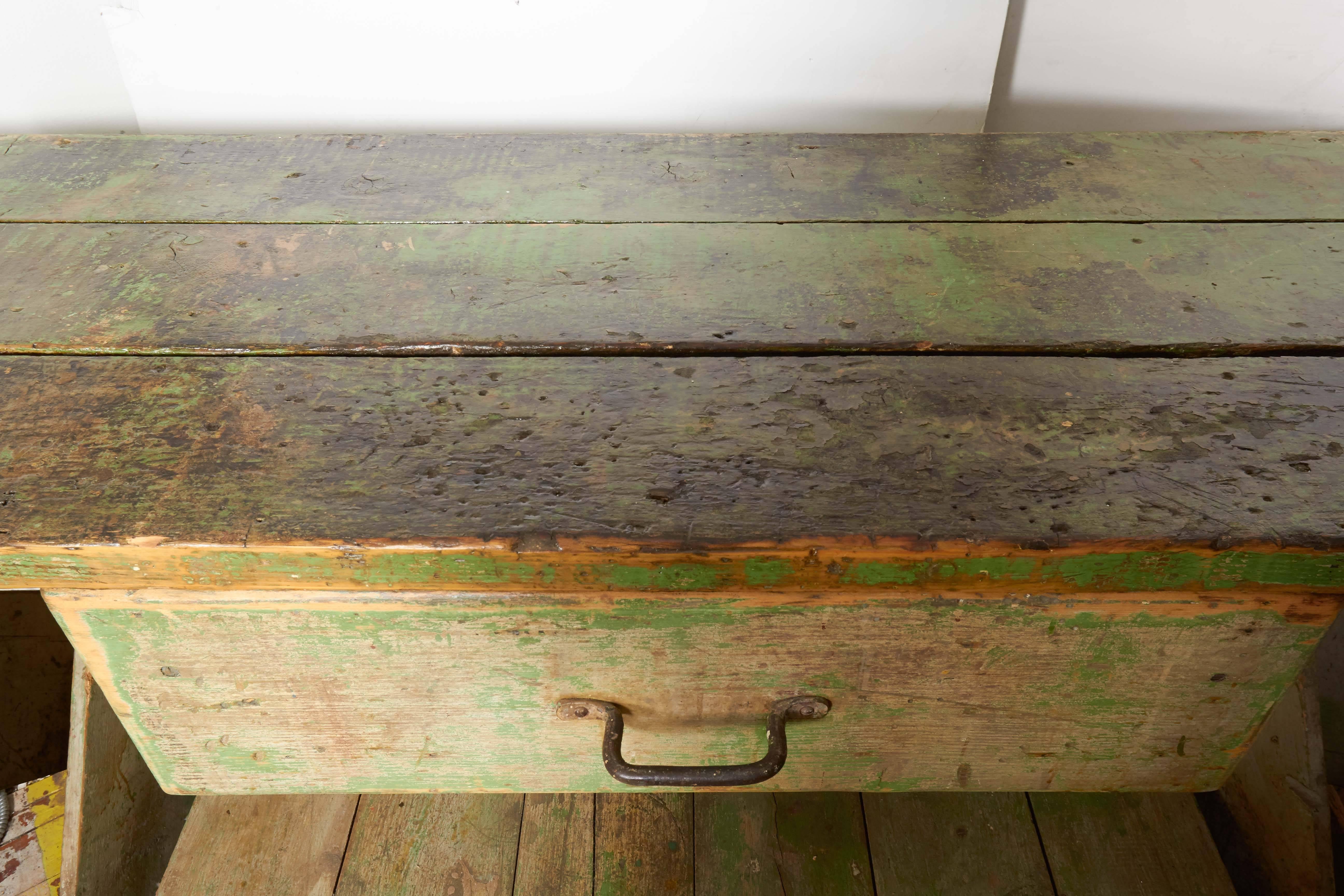 American Green Work Bench For Sale