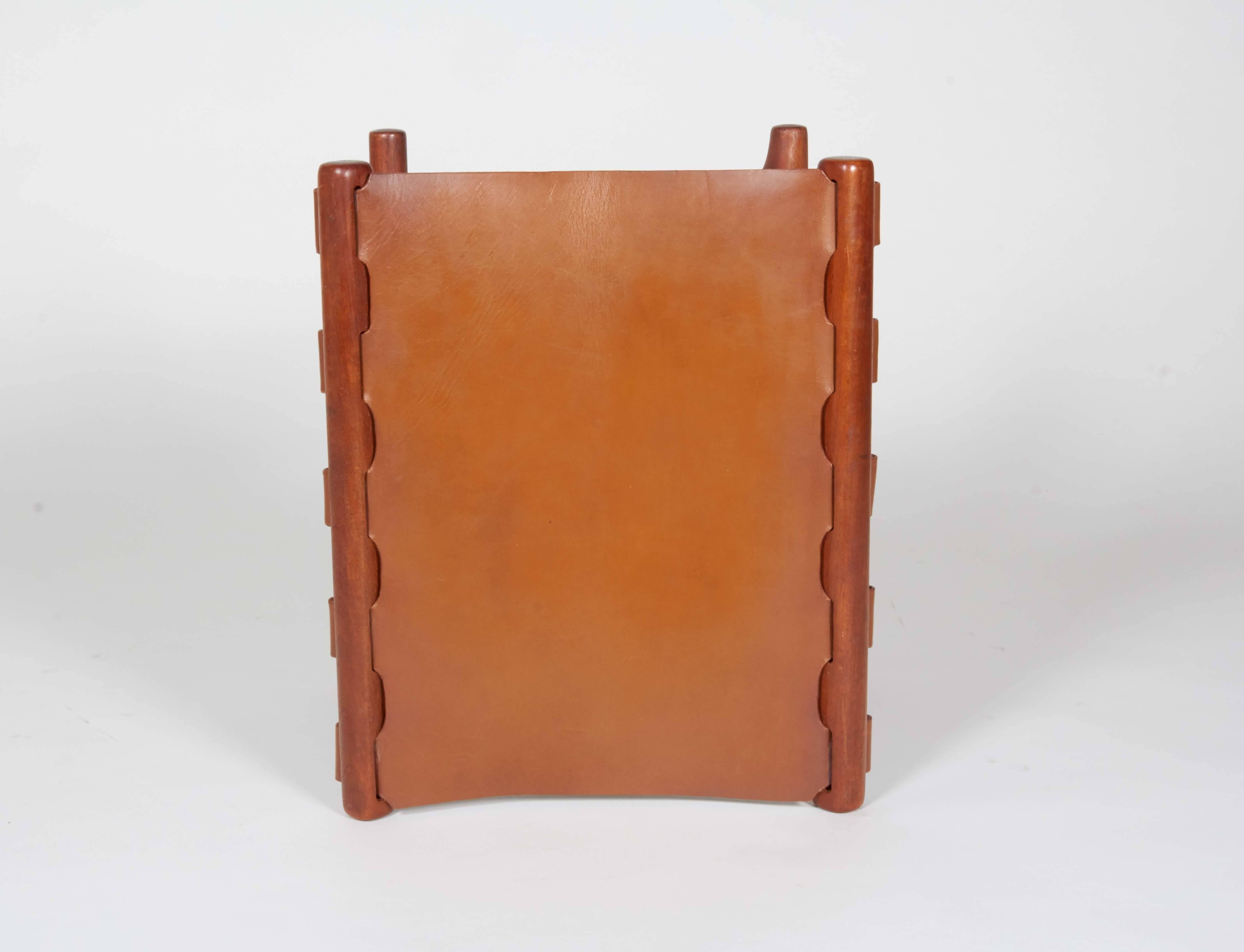 Mid-20th Century Poul Hundevad Folding Stool