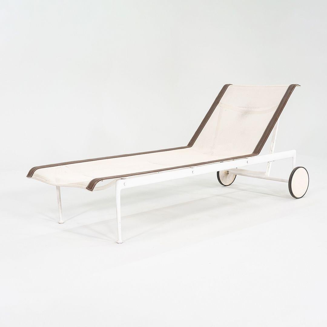 Moderne 1970 Richard Schultz for Knoll Adjustable Chaise Lounge Chair 2x Available en vente