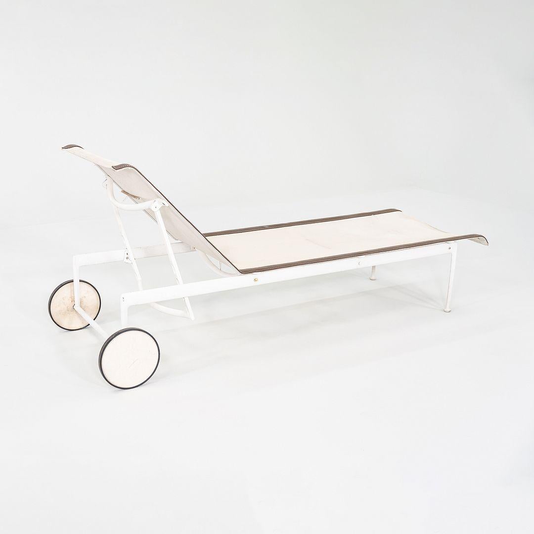 1970 Richard Schultz for Knoll Adjustable Chaise Lounge Chair 2x Available Bon état - En vente à Philadelphia, PA