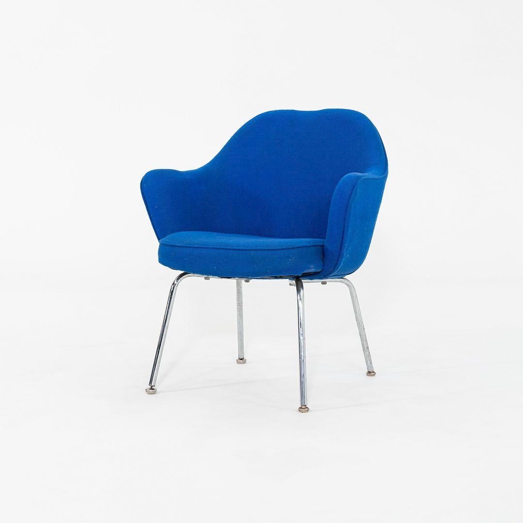 Américain 1960s Paire de fauteuils de direction à dossier complet Eero Saarinen, Model No 68 UPC en vente