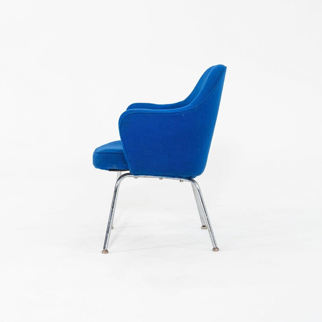 Milieu du XXe siècle 1960s Paire de fauteuils de direction à dossier complet Eero Saarinen, Model No 68 UPC en vente