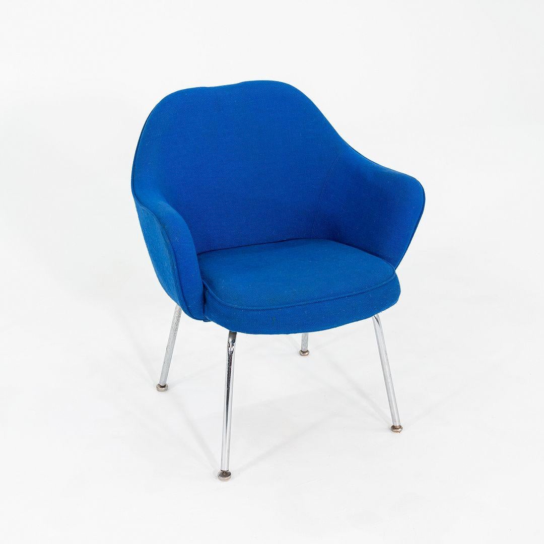 1960s Paire de fauteuils de direction à dossier complet Eero Saarinen, Model No 68 UPC en vente 4