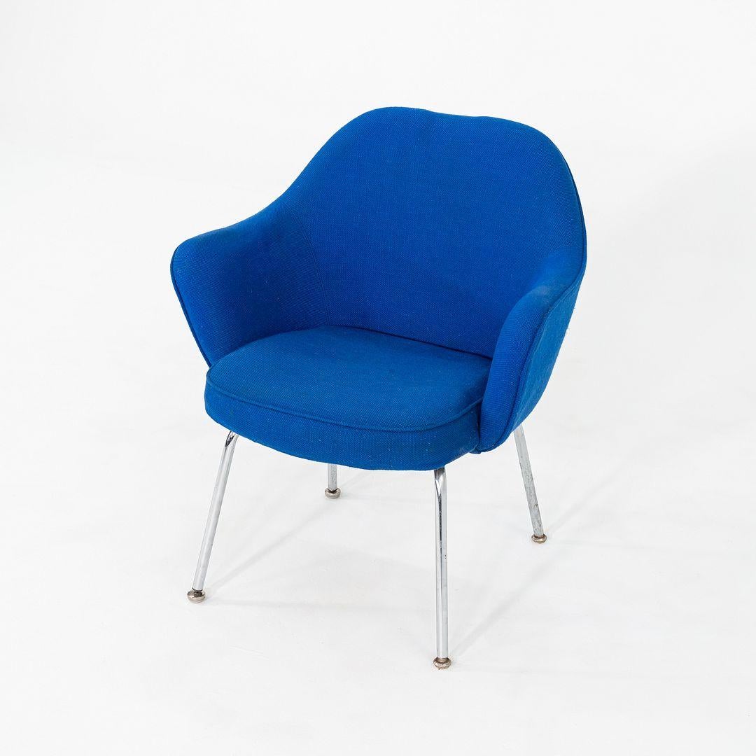 1960s Paire de fauteuils de direction à dossier complet Eero Saarinen, Model No 68 UPC en vente 5