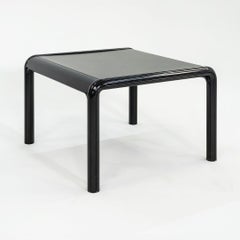 1970s Gae Aulenti for Knoll 40 inch Orsay Square Dining Table with Laminate Top