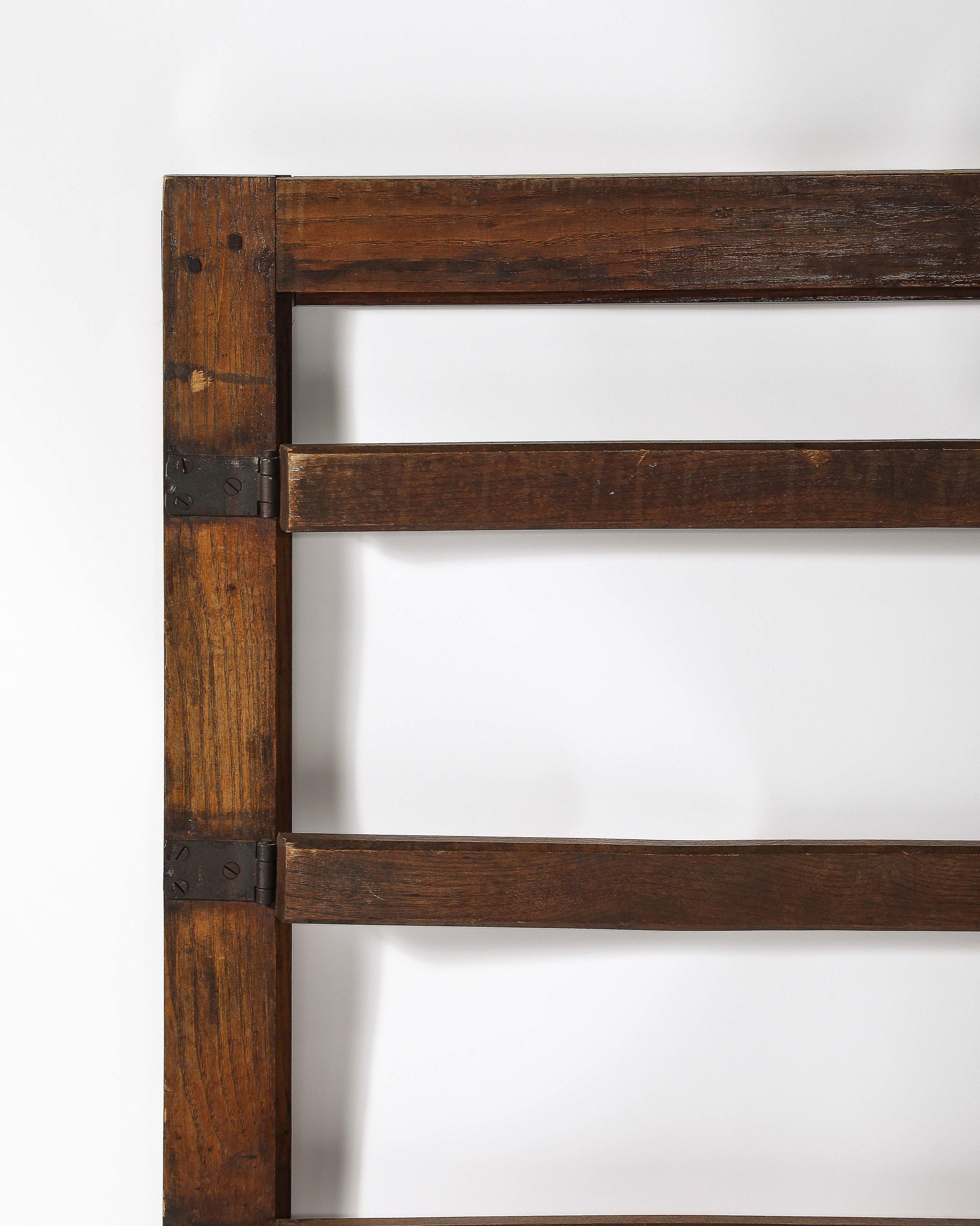 Rustic Oak Frame/Gate France, 19th C For Sale 2