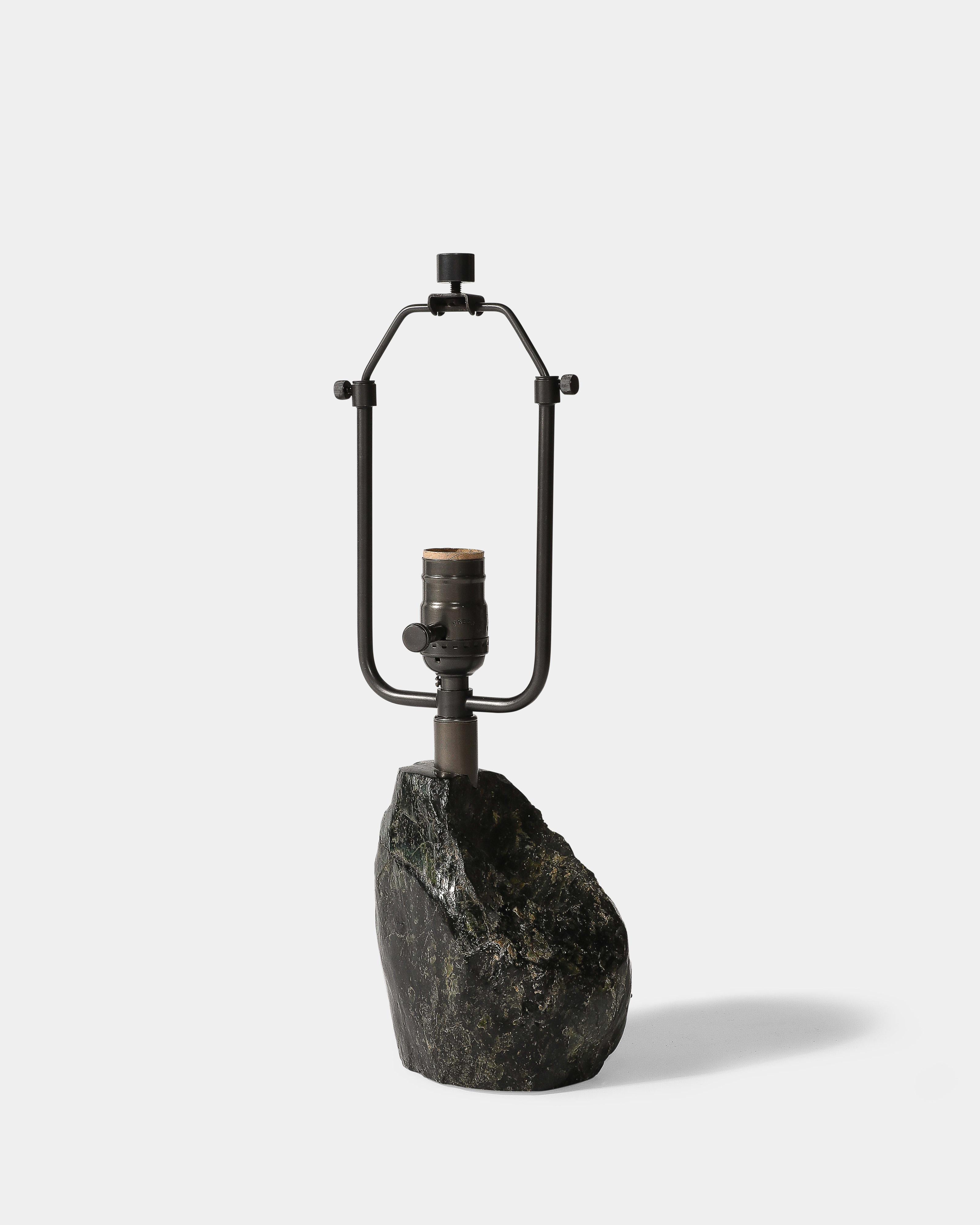 Français Lampe de table en obsidienne dans le style de Jean Michel Frank, France, c.1960 en vente