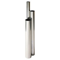 Vintage Anodized Aluminum Skyscraper Floor Lamp by Pat Hoffman, United States, c. 1970