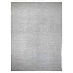 11'5"x15'9" White Wash Serapi Heriz  Mountain Ghazni Wool Hand Knotted XL Rug