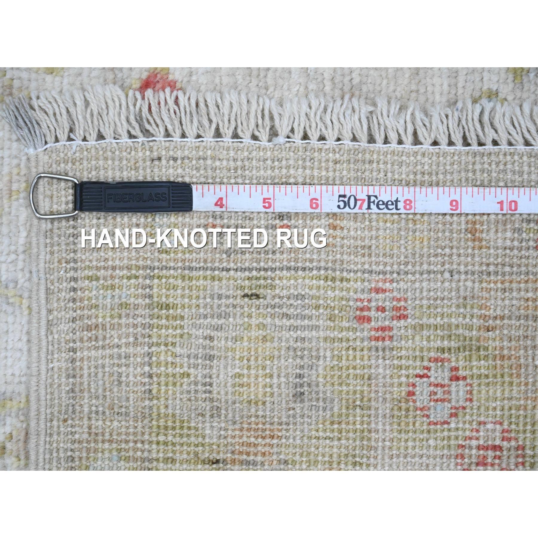 XXI secolo e contemporaneo Tappeto Runner in Lana 4'x9'10