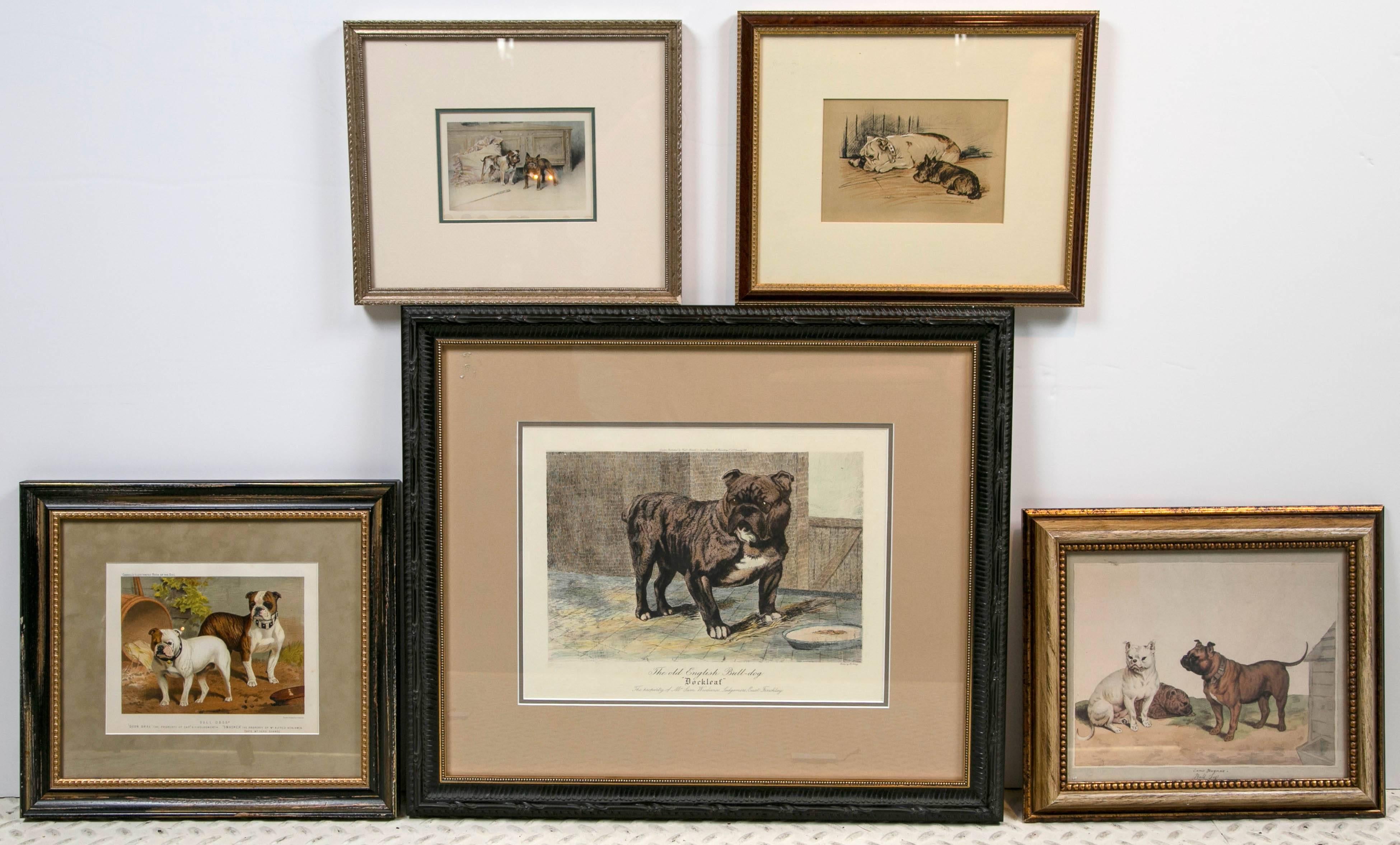 Each piece is professionally matted and framed, five great additions to any collection or a great start for curating a brand new venture. Set includes: 
