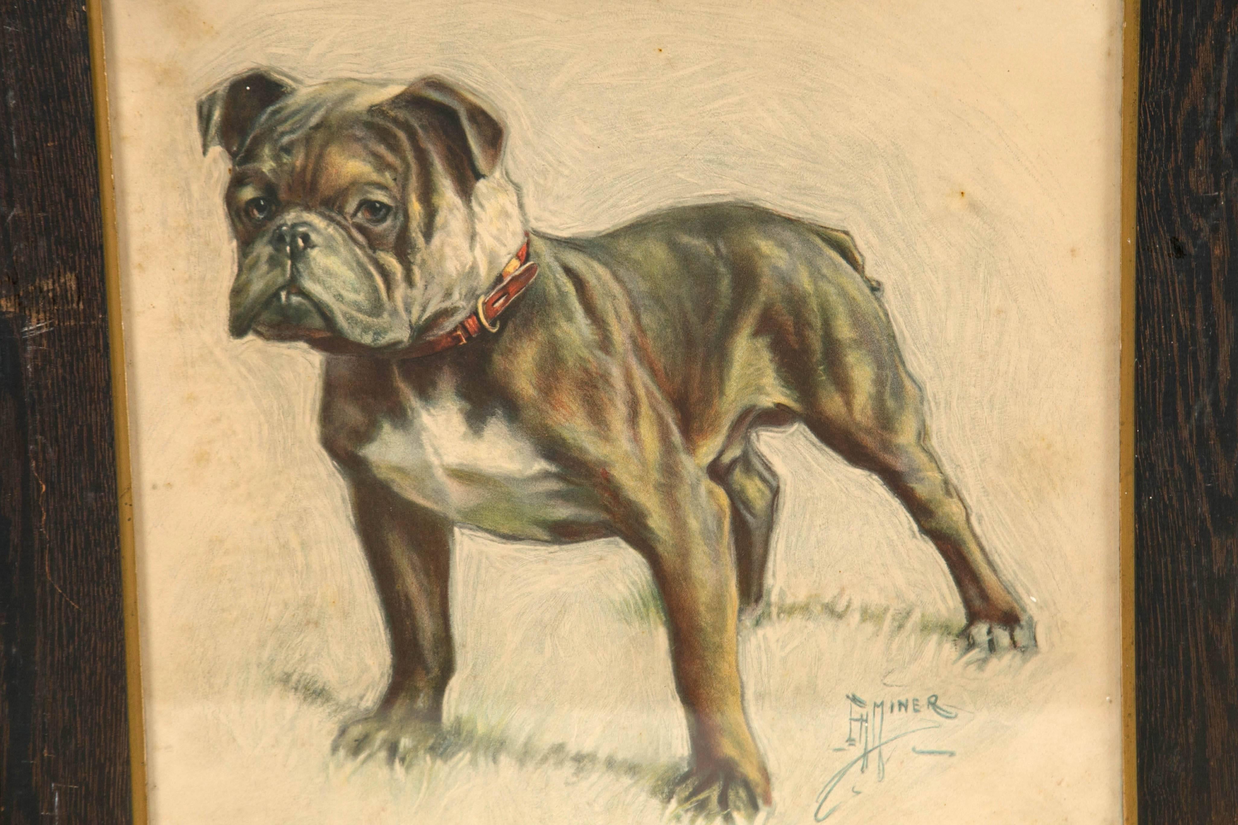 Other Mixed Collection of Bulldog Art For Sale