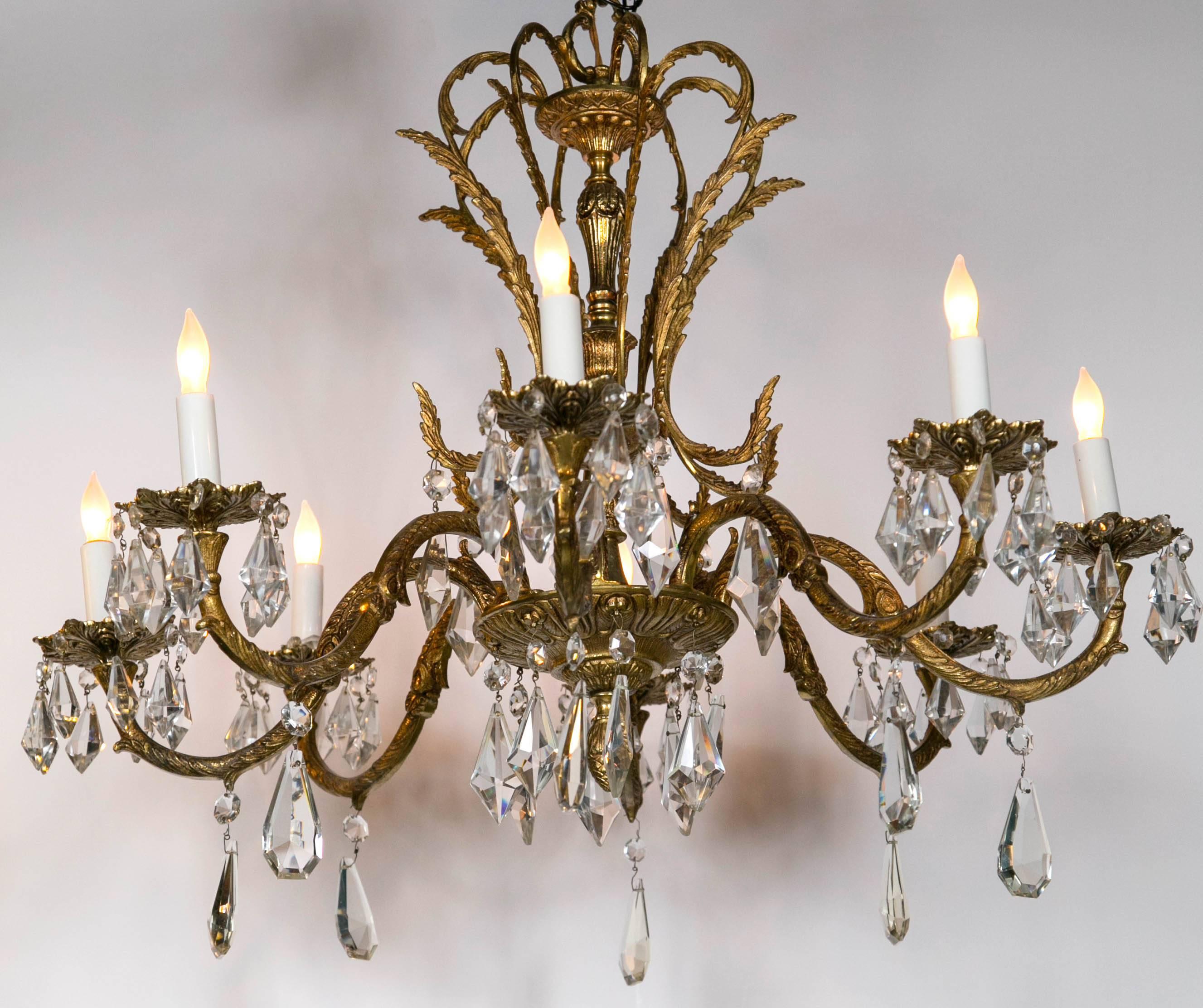 American Brass and Bronze Chandeliers