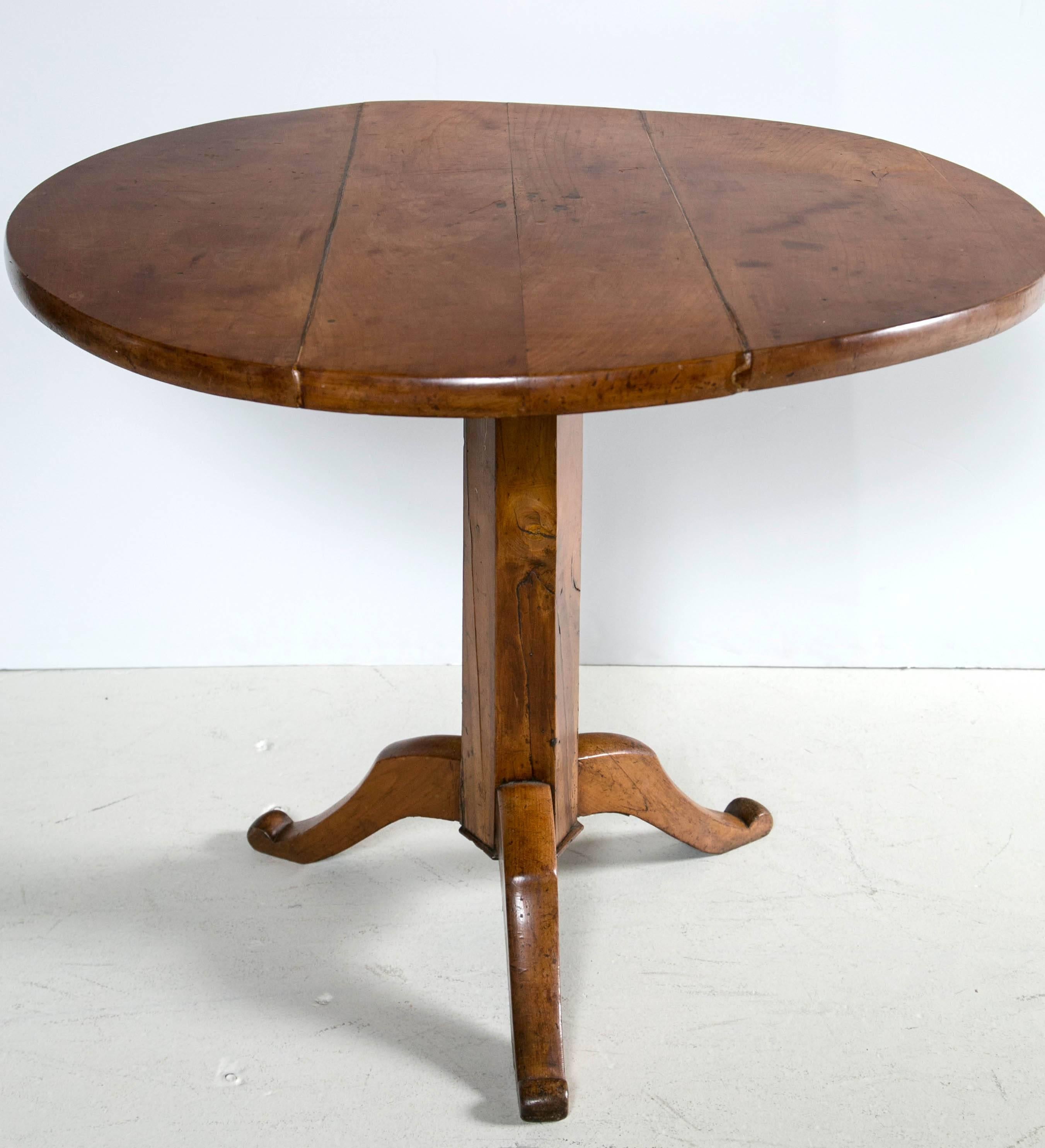 Early 19th century cherry table.