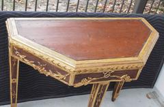 French Louis XVI Provencal Three-Leg Console