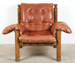 Longhi-Parma Sillón de cuero italiano
