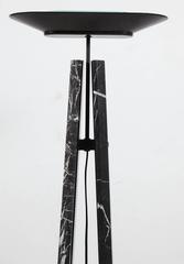 1980s Italian Marble Floor Lamp