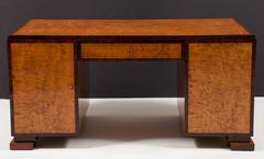 A Swedish Grace Birch and Palisander Partners Desk