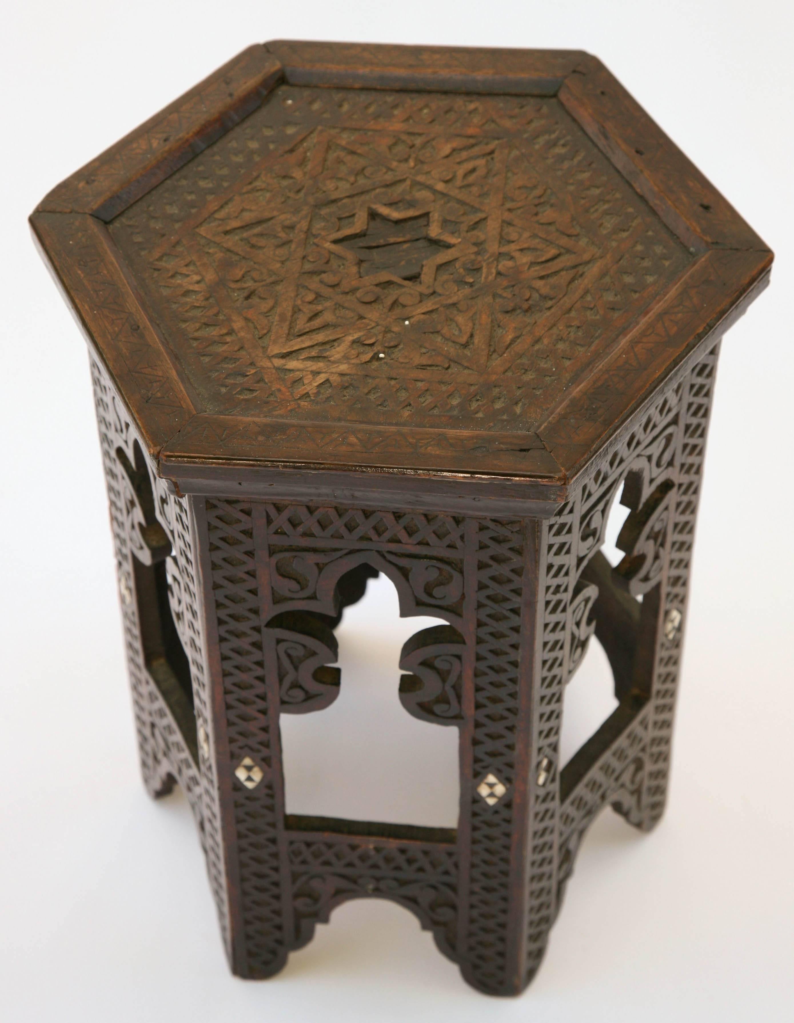 indian end table
