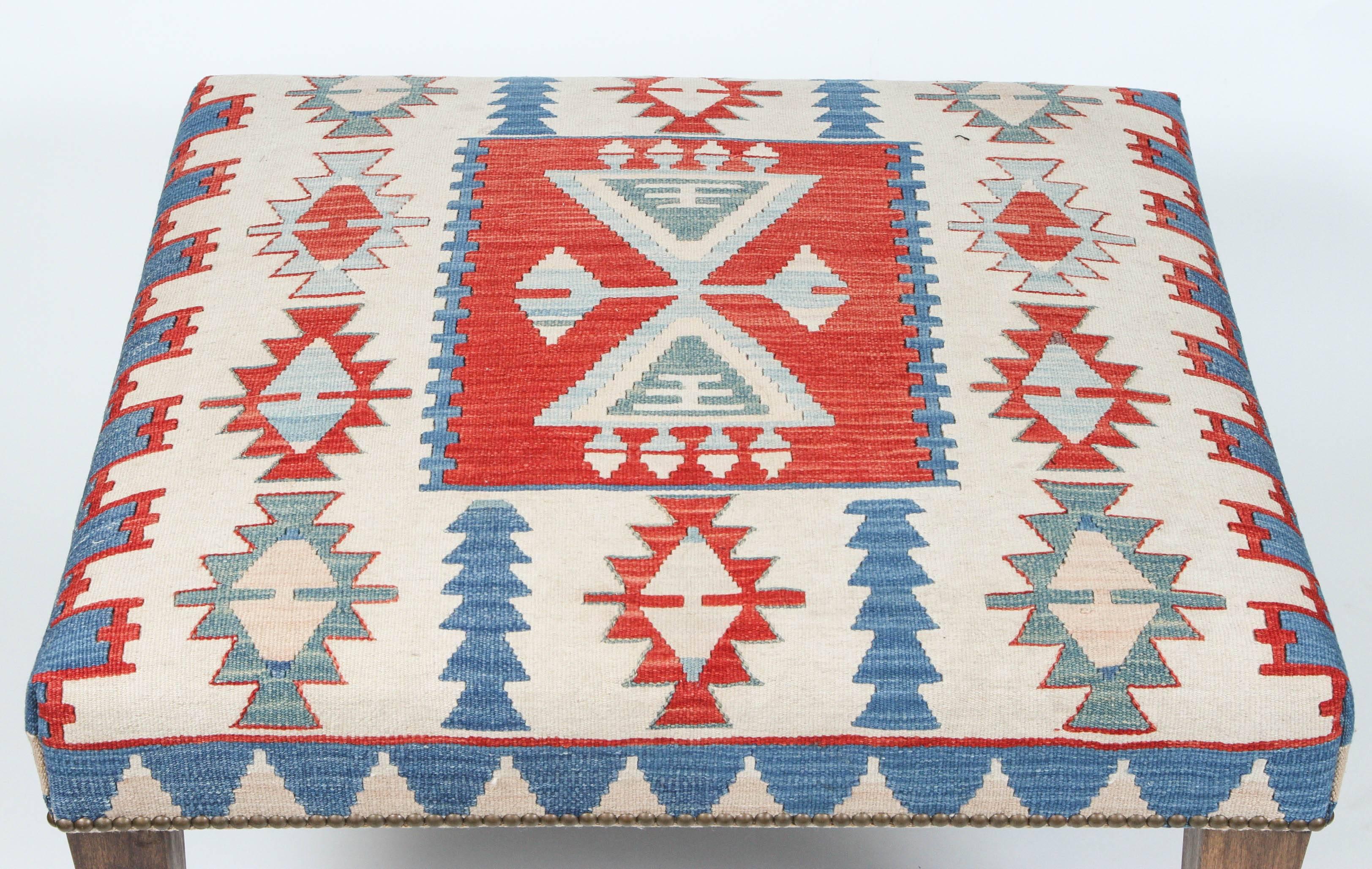 kilim ottoman