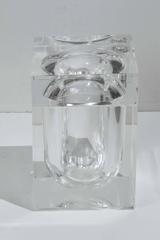 Acrylic Ice Bucket or Candy Dish, circa 1970