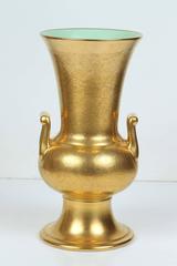 Vintage Gold Emobseed Pickard Vase